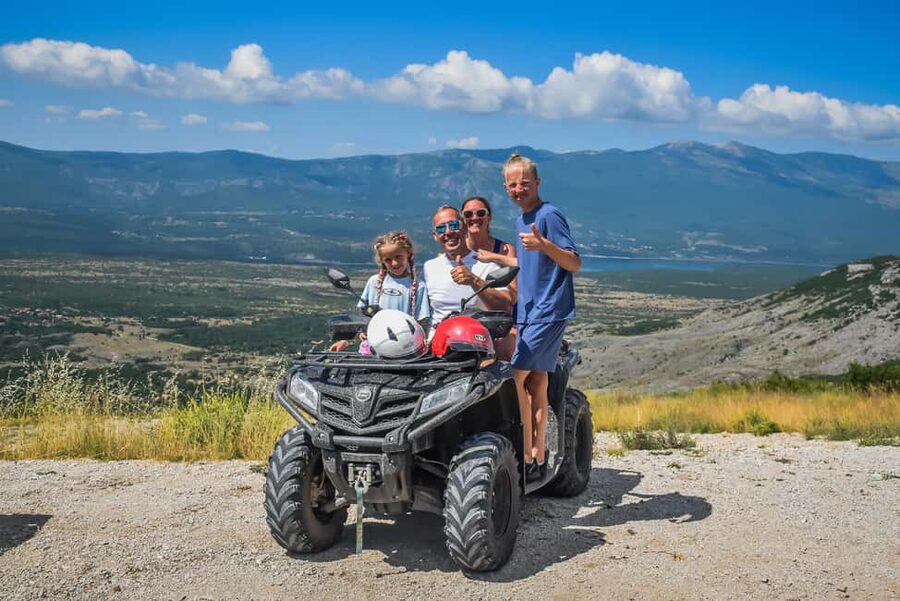 From Split: Cetina Family Quad Tour with Picnic - The 150-minute flow you should expect from start to finish