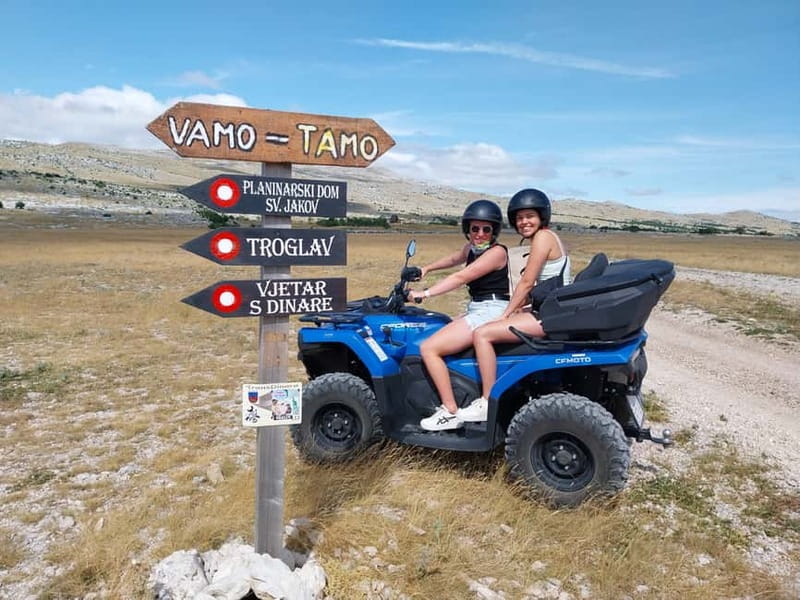 From Split: Dinara Nature Park Quad Adventure with Swimming - Key things I’d bank on