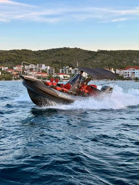 From Split: Half-day Trogir Tour & Speedboat to Blue Lagoon - The speedboat experience: fun, not frantic