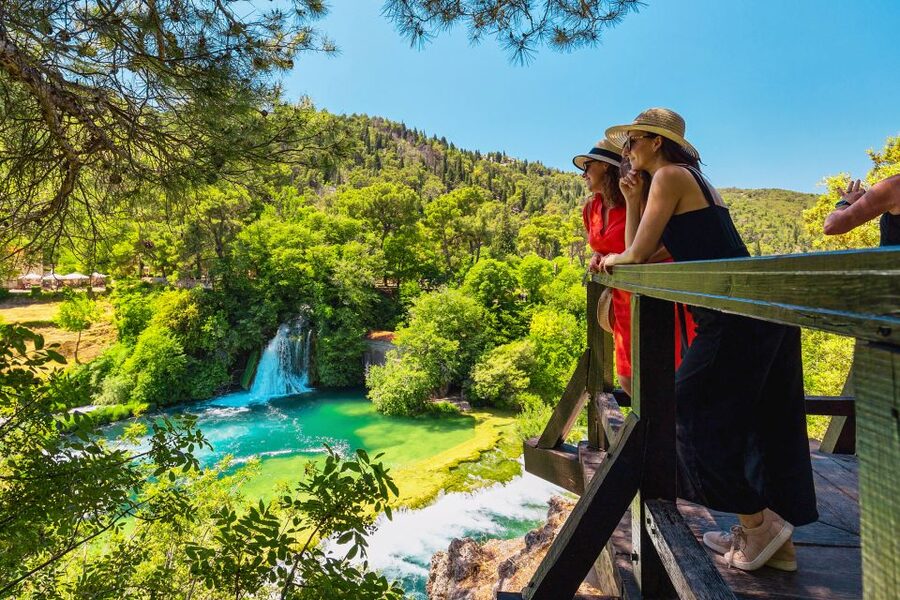 From Split: Krka National Park Tour - Skradinski Buk and the park entry routine that saves your time