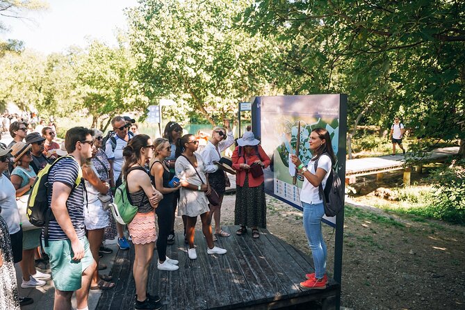 From Split: Krka Waterfalls, Food & Wine Tasting Tour - Skradin time for fortress views, lunch options, and the only allowed swim
