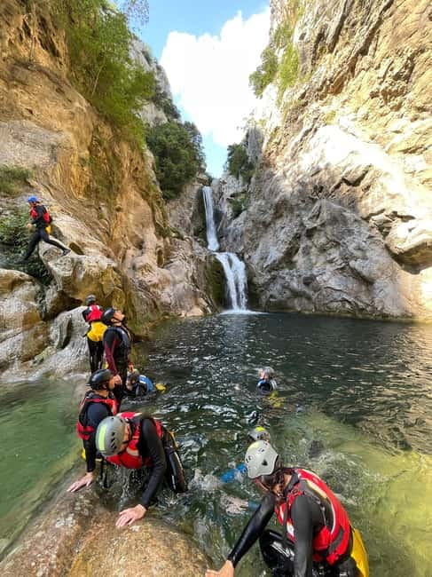 From Split/Omiš: Canyoning Cetina River + Free Photos/Video - Narrow Passages and the 50m Waterfall: Where the Adrenaline Hits