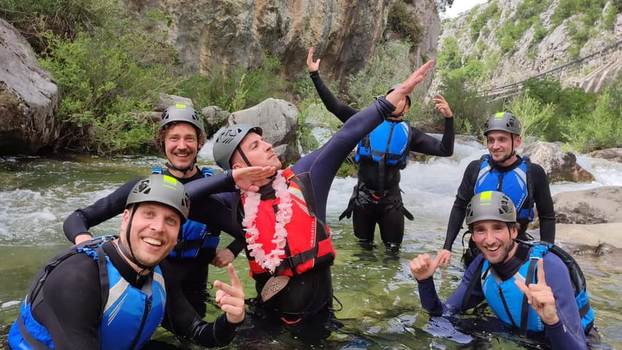 From Split/Omiš: Canyoning Cetina River + Free Photos/Video - Canyon Depth: The Part You Feel More Than You Picture