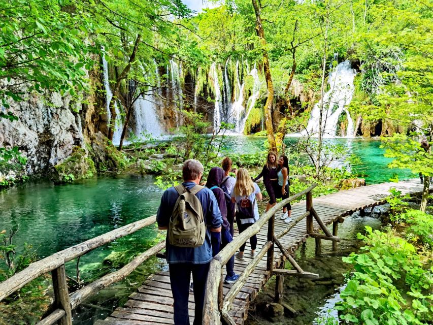 From Split: Plitvice Lakes Guided Tour with Entry Tickets - Entering Plitvice: Veliki Slap and the 16-Lake System