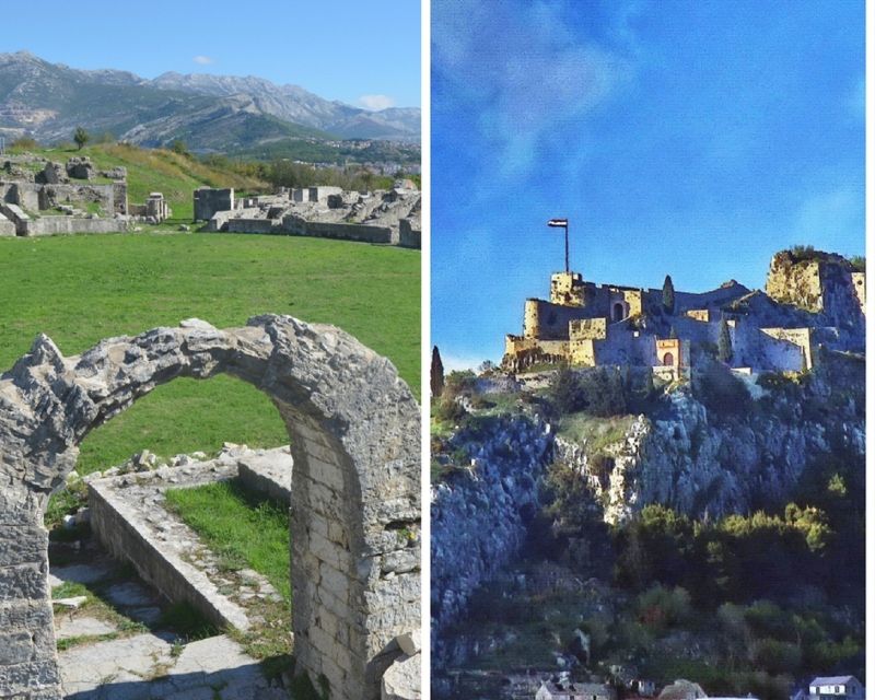 From Split: Private Salona and Fortress of Klis Tour - The ride out of Split: how the timing works