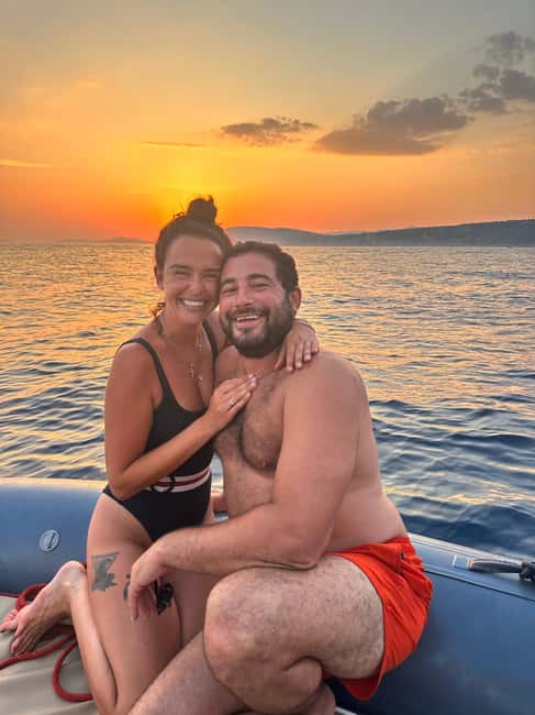From Split: Private Sunset Boat Tour - Where you meet in Split and how the evening starts