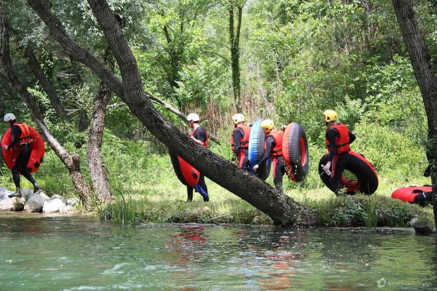 From Split: River Tubing on Cetina River - The stops that turn tubing into an actual adventure