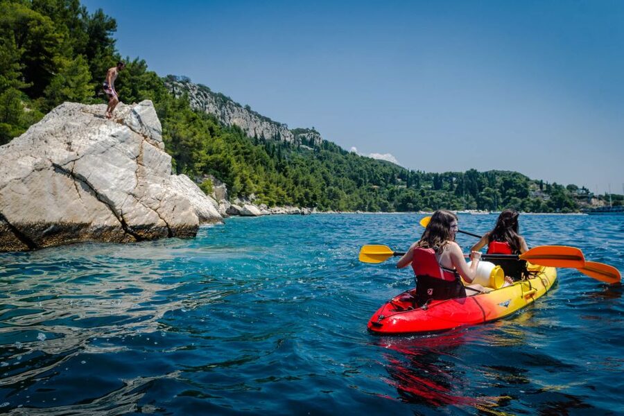 From Split: Sea Kayaking Tour - Marjan Hill and Bene Beach: the start that shapes your whole day