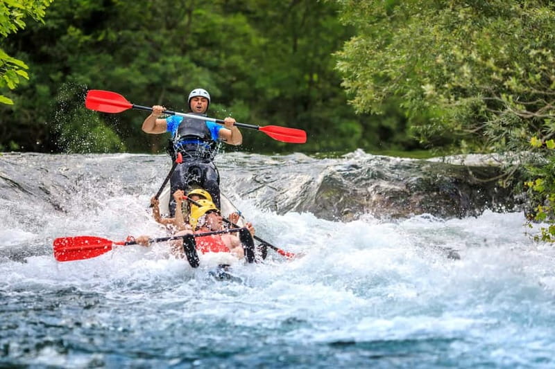 From Split/Šestanovac: Whitewater Rafting on Cetina River - The short walk up and the change time: your end-of-ride reality
