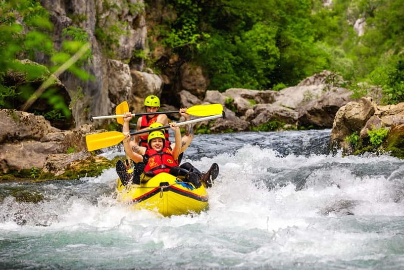From Split/Šestanovac: Whitewater Rafting on Cetina River - Who this is for: water comfort, ages, and health limits