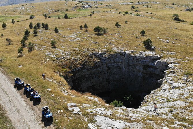 From Split: Small group ATV ride in Dinara NP - The Cetina River stretch: scenery plus small-town feel