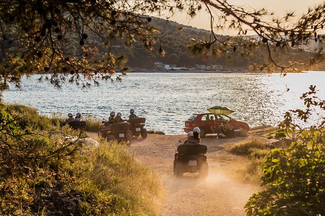 From Split & Trogir: ATV Quad Tour on Island Čiovo - The first 30 minutes: training, helmets, and getting confident fast