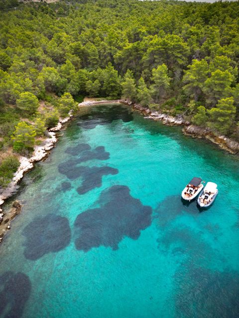 From Split: Trogir & Blue Lagoon Boat Tour with Snorkeling - Trogir’s UNESCO center, Romanesque sights in one focused walk