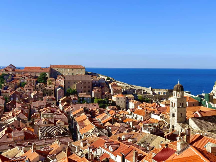 From Split/Trogir: Dubrovnik Guided Tour with a Stop in Ston - Arrival in Dubrovnik: Stradun Promenade and your first real sightlines