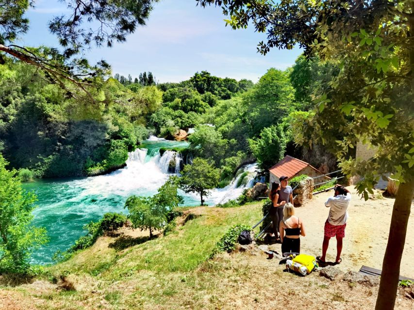 From Split & Trogir: Krka Waterfalls Day Tour with Boat Ride - Down to the river: reading the signs and letting the timing work for you