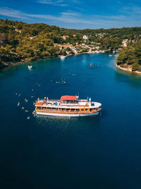 From Trogir: Blue Lagoon & Šolta Cruise with Lunch & Drinks - Key Points at a Glance