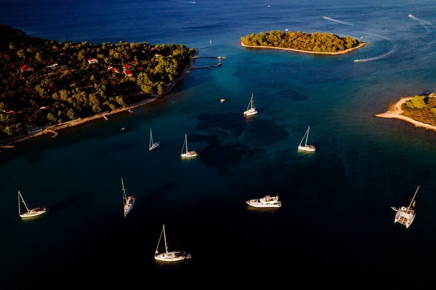 From Trogir Day sailing (private tour) - Drvenik Veliki: lunch freedom and more swimming on the island