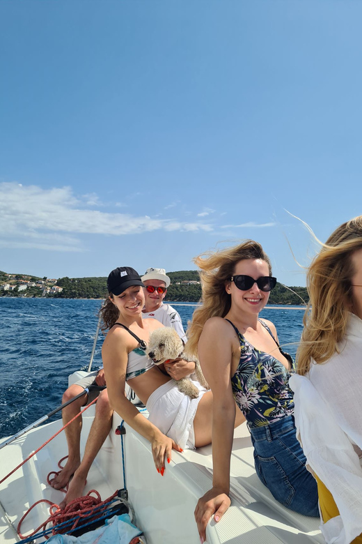 From Trogir Day sailing (private tour) - Blue Lagoon (Krknjaši) at 16:00: snorkeling with included gear