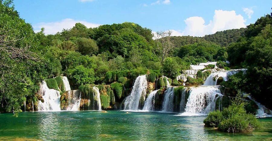 From Trogir, Seget & Okrug: Krka Waterfalls Gastro Tour - Getting picked up: small group comfort and a real meeting plan