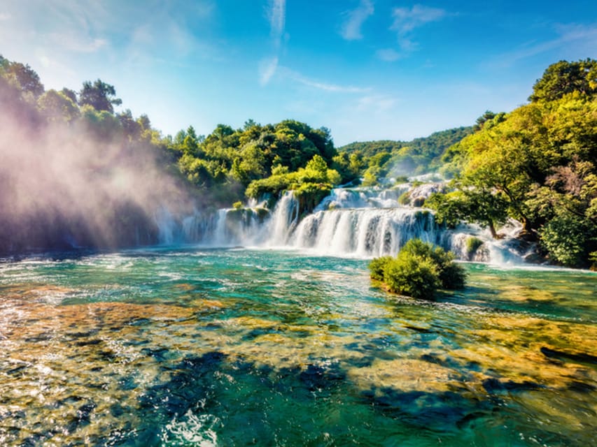 From Trogir, Seget & Okrug: Krka Waterfalls & Swimming - Highlights at a glance