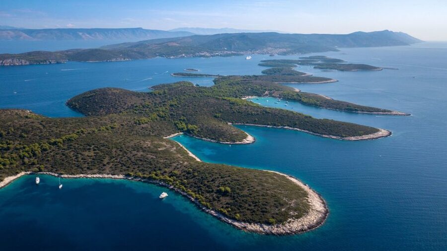 From Trogir/ Split: Hvar & Pakleni Islands Private Boat Tour - Hvar Town in Free Time, Plus Fortica Fortress Views