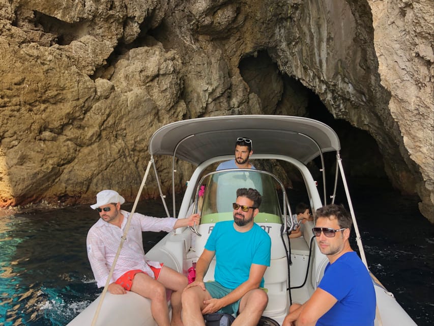 From Vis: Speedboat tour - Vis, Biševo & Blue Cave (private) - Stiniva Cove: swimming first, then beer and coffee