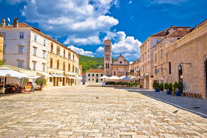 Full-Day Catamaran Cruise to Hvar & Pakleni Islands with Food and free Drinks - Šolta Island on the Way Back: Fruit, Cakes, and a Sunset-Linked Ending