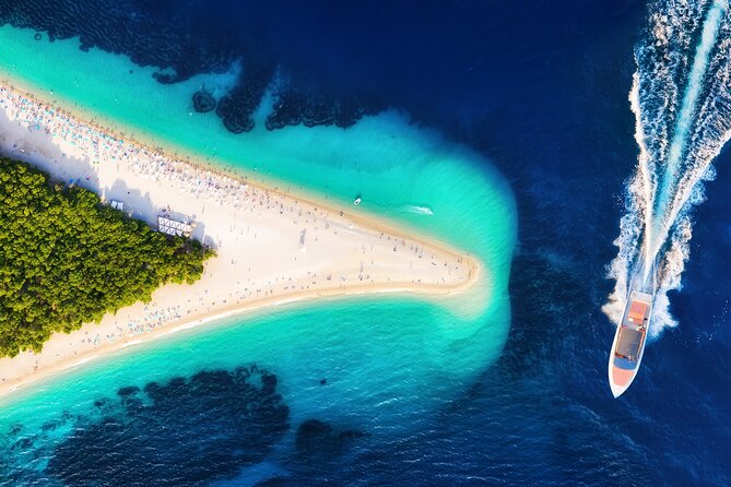 Full-Day PRIVATE Tour to ZLATNI RAT & HVAR - Zlatni Rat Beach timing, snorkeling, towels, and how to make the most of your water time
