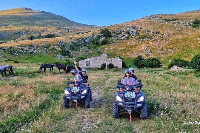Full-Day Quad and Wild Horses Safari in Livno from Split - Entering Livno from Split, with an easy start