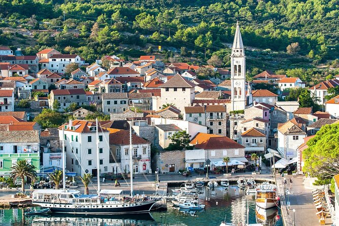 Golden Horn Beach & North Shore of Hvar Island Private Boat Tour - Jelsa, small-town pace and quick sightseeing time