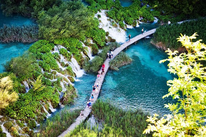 Guided transfer from Split to Zagreb with Plitvice Lakes stop - Gray Line Split pickup and your day’s flow to Plitvice