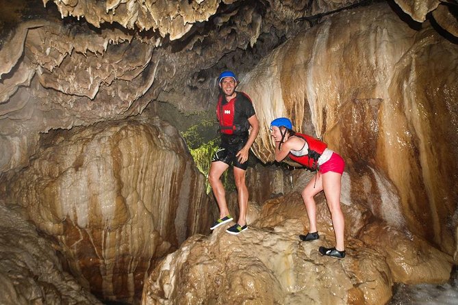 Half-Day Rafting Experience on Cetina River with Cliff Jumping and more - Stop 2 on the Cetina: Cave Swim, Waterfall Time, and Optional Cliff Jumping