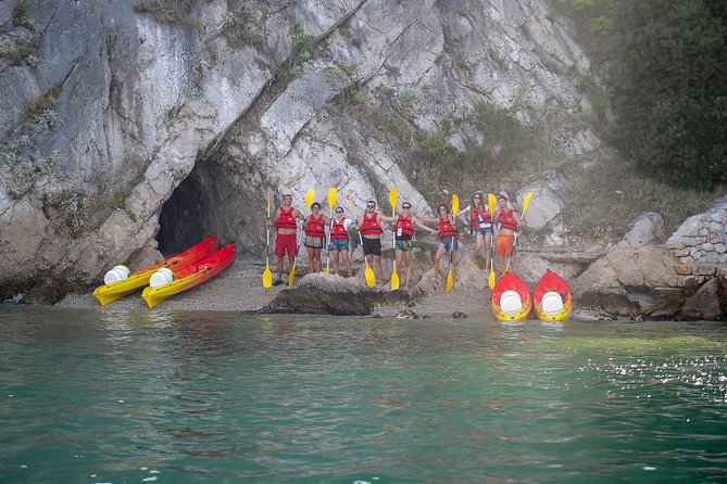 Hidden Šibenik - Kayaking - St. Nicholas’ Fortress (UNESCO) from the kayaks, not the shore
