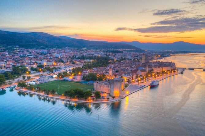 HVAR & 4 Islands PRIVATE BOAT TOUR - Trogir stop: UNESCO streets, bell tower views, and easy wandering
