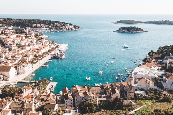 Island hopping (6 Islands) private tour from Trogir or Split - Maslinica on Šolta: a fisherman village coffee pause