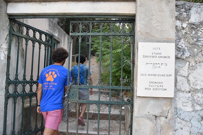 Jewish Heritage & Diocletian's Palace Private Split Tour - WWII memory plaque, Venetian-style squares, and Riva after the solemn parts