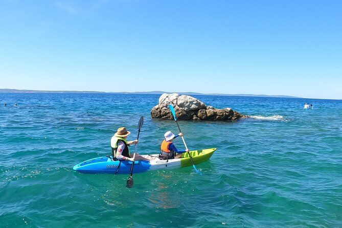 Kayak Adventure in Split - Getting to the campsite beach and how the timing works