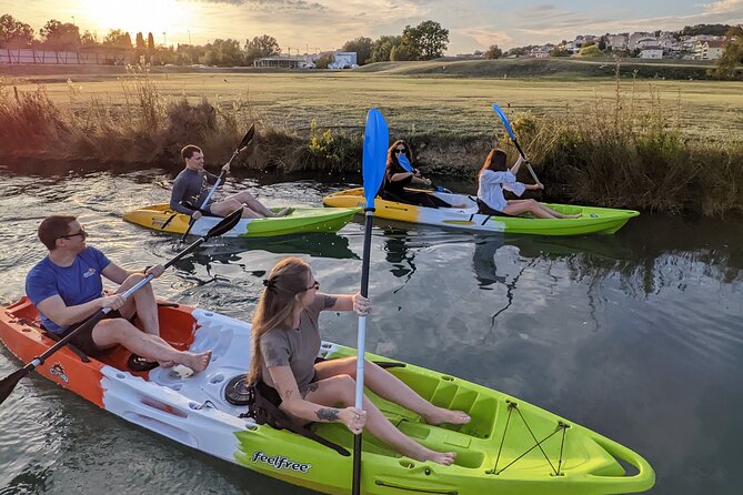 Kayak Sunset Tour In Split - River glide, then open-sea views in late-day light