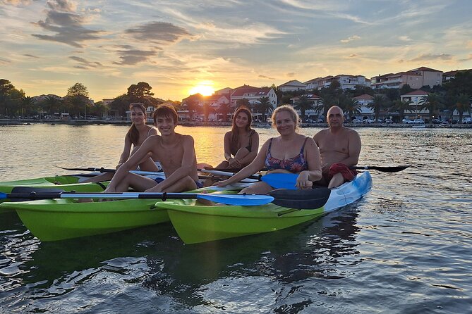 Kayak Sunset Tour In Split - Swimming, walking, and cliff jumping at your pace