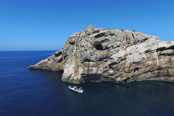 Kornati Experience small group (12 pax) boat tour - Mana stop: vertical cliffs, snorkel time, and a real shade check