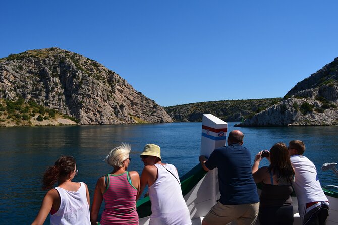 Krka Waterfalls National Park Boat Tour from Vodice - Šibenik from the deck: history you can actually see