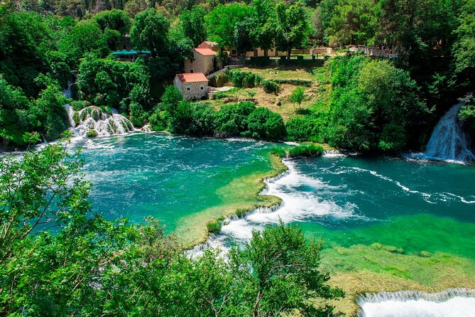 Krka Waterfalls Tour from Split with Boat Ride & Swimming - Stop 2: Skradinski Buk, water mills, and the kind of views that reward slow walking