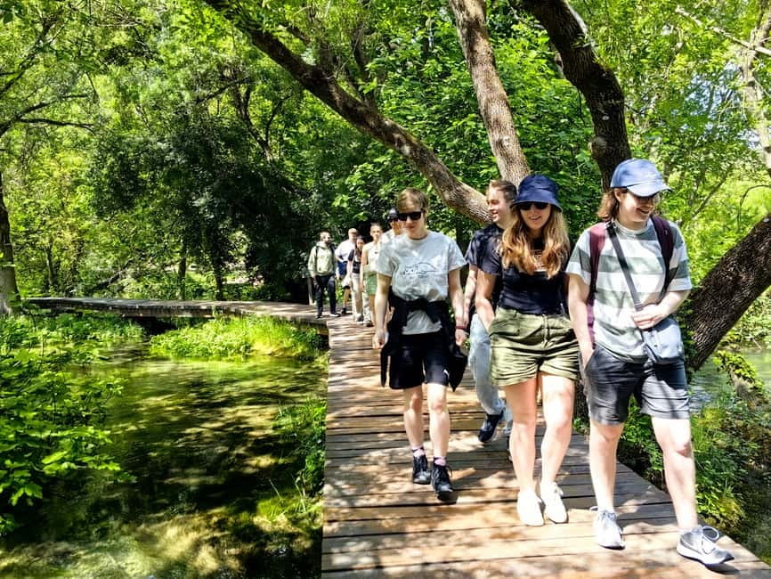 Krka waterfalls tour with lunch from Split - The Krka part: what your 2 hours in the park actually feels like