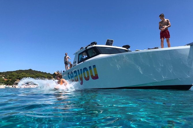 Luxury Blue Cave, Hvar and Vis Boat Tour from Split and Brac - Komiža harbour on Vis: optional, pretty, and very local