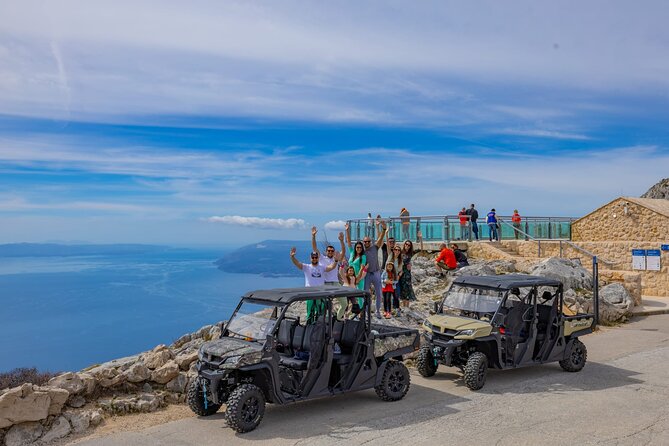 Makarska: Baggy Skywalk & Biokovo viewpoint Tour - Stop 1 at 850 m: quick archipelago views without wasting time
