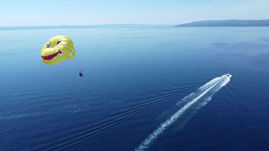 Makarska: Parasailing Experience - MPL Nautika - Choosing your altitude: why the longer ride is often the better first choice