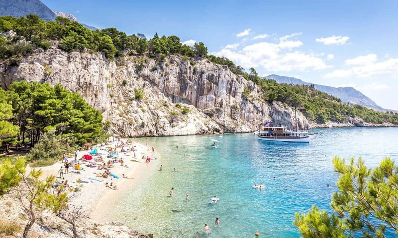 Makarska: Sunset private boat tour from Makarska - Sunset Views and Snorkeling From Makarska Harbour