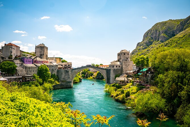 Mostar and Herzegovina Tour with Kravica Waterfall from Split & Trogir - Kravice Falls: Swim Time, Stairs, and the Cash-Only Fee