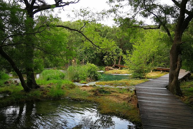 NP Krka waterfalls & Wine tasting - Private day tour from Split - Krka National Park Time: Mills, Wooden Paths, and the Main View