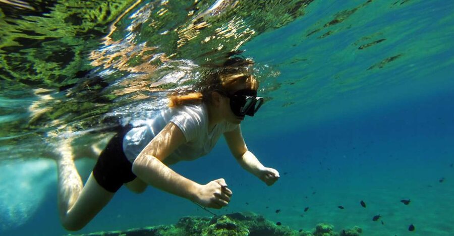 Omiš: Kayaking and Snorkeling Tour - From Cetinska cesta 32 to the water: what the start actually feels like